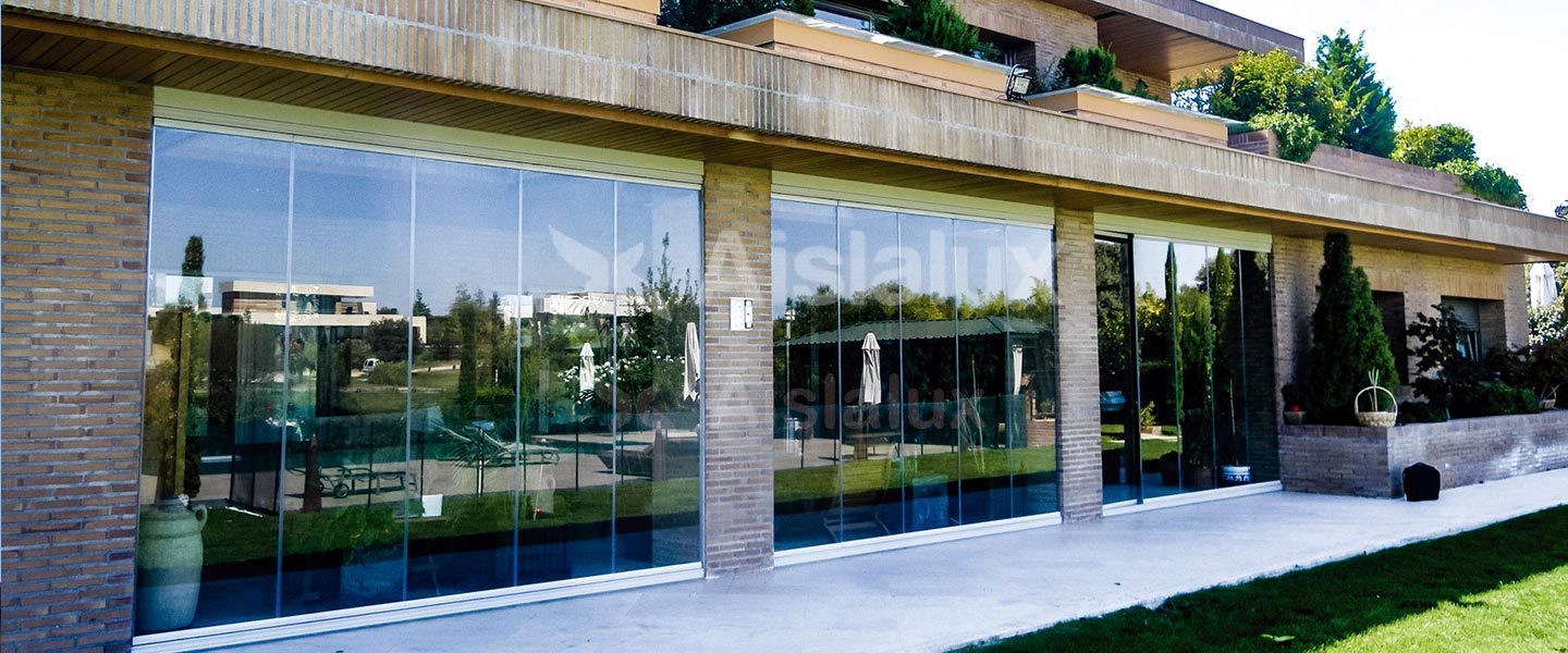 Cortinas de Cristal para cerramientos de terrazas
